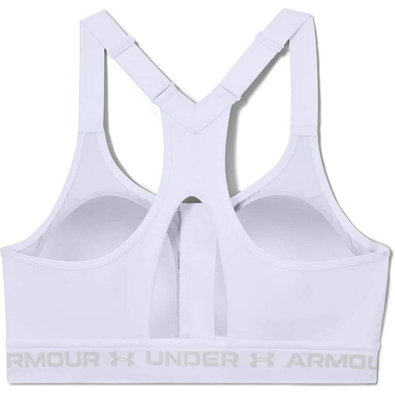 Women's Armour High Crossback Zip Sports Bra