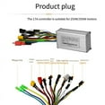 thumbnail image 6 of 36V 48V 17A Brushless Controller T5S Meter LCD Display+130X Throttle Kit for Electric Scooter E-Bike Repair Kit, 6 of 9