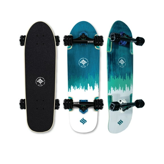 Layers 31 inch Cruiser Skateboard with 60mm California Roll Shark Wheels