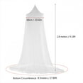 thumbnail image 3 of Cortinas con dosel, elegantes cortinas de encaje de princesa para niños, mosquiteras para cama diseñadas a medida, 3 of 10