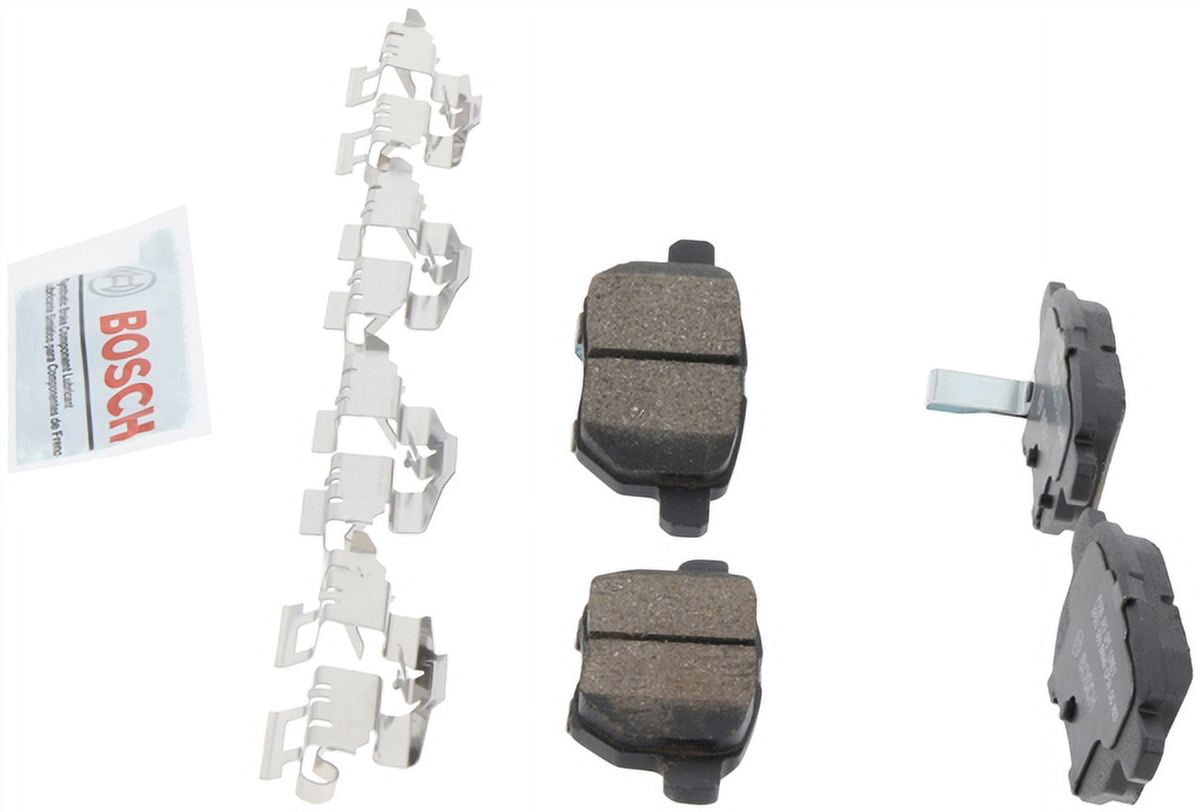 Bosch BC1354 QuietCast Premium Ceramic Disc Brake Pad Set For: Lexus CT200h; Pontiac Vibe; Scion iM, tC, xB; Toyota Corolla, Matrix, Prius, Prius Prime, Yaris, Rear