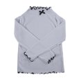 thumbnail image 1 of Chandails pour Filles à Manches Longues T-Shirts Basiques à Col Rond en Coton Chandail Décontracté pour Enfants Chandails d'Uniforme pour Filles 7-8 Ans, 1 of 6