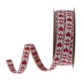 thumbnail image 1 of SPRING Cotton Ribbon Gift Wrapping Ribbon Decoration Handmade Yarndyed Jacquard B, 1 of 8