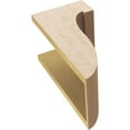 thumbnail image 6 of 8"W x 8"D x 16"H Wide Del Monte Rough Cedar Woodgrain TimberThane Corbel, Primed Tan, 6 of 6