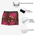 thumbnail image 3 of Yiaed Golden Snowflakes And And Butterflies Print Men's Soft Cotton Boxer Shorts Breathable Boxers Underwear Moisture-Wicking Underwear Stretch Boxer Briefs for Man-X-Large, 3 of 5