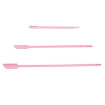 Zhiyie 3pcs Silicone Spatulas Beauty Makeup Scraper Reusable Bottle Lotion Spatulas
