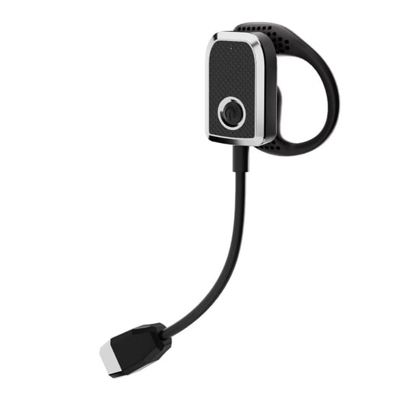 Naiovety Lámpara de lectura recargable colgante para oído con batería de litio de gran capacidad y manguera flexible. Iluminación novedosa negro
