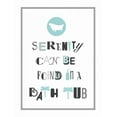 thumbnail image 2 of Grey, Jace 15x18 White Modern Wood Framed Museum Art Print Titled - Serenity 2, 2 of 4