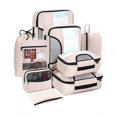 thumbnail image 1 of Hyasfey 8Pcs Packing Cubes Luggage Organizer Bags Set Large Capacity Zipper Closure Clothes Storage Bags Travel Accessories, 1 of 8