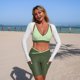 thumbnail image 1 of TaTaai Women's Sporty Two Piece Swimsuit, Solid Color Tangini with High Cut and Full Coverage, Perfect for Summer and Vacation Wear Gift, 1 of 9