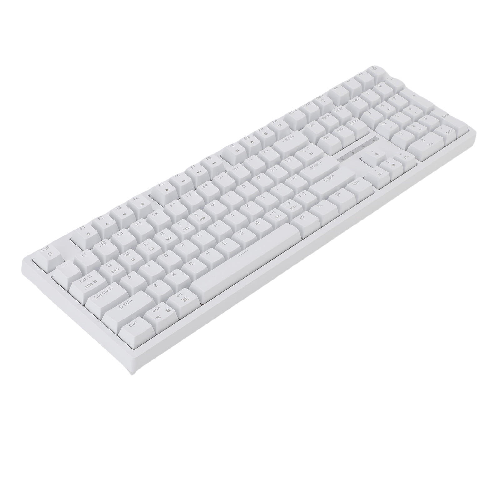 Mechanical Keyboard, Wireless Mechanical Keyboard USB C Wired BT 5.1 2.4Ghz 108 Keys  for PC Laptop