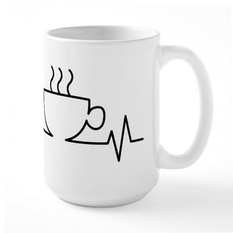 CafePress - All I Need Is Coffee And - 15 oz Ceramic Large White Novelty Mug  - Walmart.com