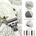 thumbnail image 5 of Coastal Sage Green Entryway Rug 2x3ft Washable Non Slip Bathroom Rug Low Pile Indoor Floor Front Door Mat Ocean Coral Starfish Shell Modern Rectangle Area Rugs Carpet for Kitchen Office Dining Room, 5 of 9