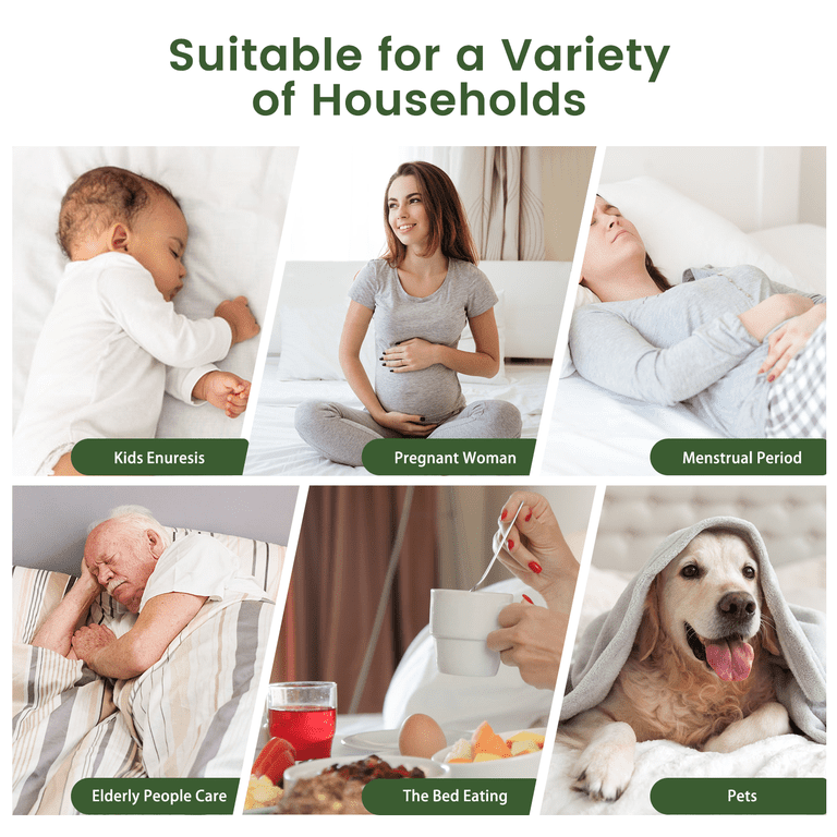 GPED King Waterproof Mattress Protector, Bamboo Cooling photo 4