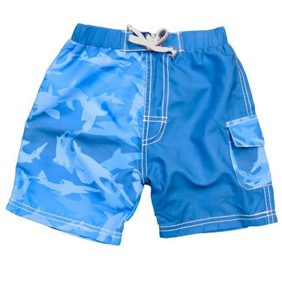 Banz S13BS-FS-4 2013 Board Shorts, Fin Frenzy Blue - Size 4