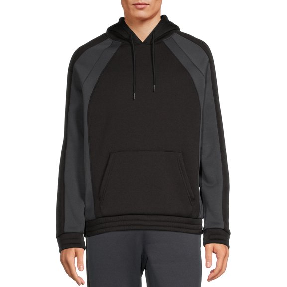 Russell Mens and Big Mens Active Colorblock Tech Fleece Hoodie, Sizes up to 5XL