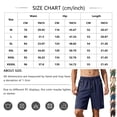thumbnail image 4 of LWavelet Workout Shorts Men Relaxed Fit Drawstring Running Shorts Breathable Quick Dry Beach Gym Shorts with Pockets, 4 of 7