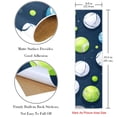 thumbnail image 3 of Tennis Premium Emery Skateboard Grip Tape Pair - Pack of 2 Stickers, PVC Backing, 8.8x32.6in/22.4x83 cm Size, 3 of 5