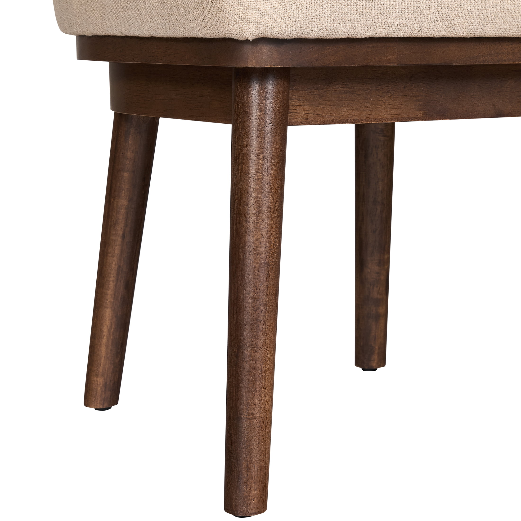 Better Homes & Gardens Springwood Dining Chair, Walnut Wood Finish, Set of 2