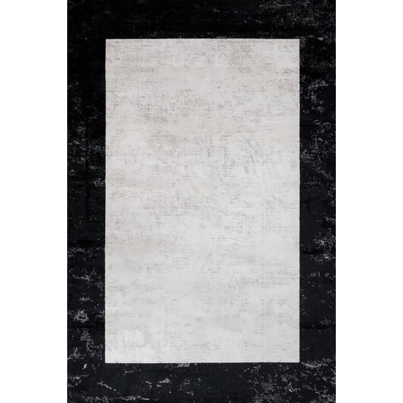 Grey Geometric Area Rugs for Living Room Washable Rugs Boho Moroccan Area Rug Soft Neutral Geometric Bohemian Carpet Distressed Indoor Rug for Bedroom Dining Room Office Foldable Nonslip Rug