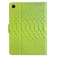 thumbnail image 7 of Compatible for Samsung Galaxy Tab A8 10.5" 2022 SM-X200/SM-X205 Tablet Case, Crocodile Texture PU Leather Smart Flip Slim Fit Cover with Kickstand Auto Wake/Sleep Shockproof Protective Cover,Green, 7 of 7