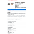 thumbnail image 2 of Rear Brake Pad Set - Compatible with 1994 - 1996 Chevrolet Impala - Power Stop, 2 of 2