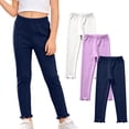 thumbnail image 2 of Baby Girls' and Toddler Leggings 3 Pack Comfortable Leggings For Girls Dance Pants Great Softness And Breathability Pants, 2 of 9