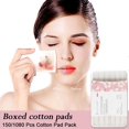 thumbnail image 2 of 150pcs Disposable Cotton Pads Makeup Remover Face Cleansing &, 2 of 8