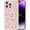 Pink, variant on RALEAVO Floral Case for iPhone 13, Flower Branch Pattern Design Cute Cover Case for Girls Women Slim Thin Soft Silicone Shockproof Anti-Slip Phone Case for iPhone 13 (6.1"),Beige