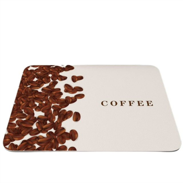 No-wash Coffee Mat Absorbent Mat Bathroom Faucet Mat Spill Wash Draining Mat Bottom Thickening