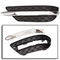thumbnail image 2 of ALLTIMES Right Daytime Running Light Grill Cover for Benz W204 C-Class Facelift 2011-2013.6 Pre facelift, 2048803324+2048853074, 2 of 6