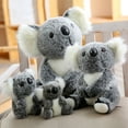 thumbnail image 3 of Cute 14-30cm Accompany Doll Plush Craft Toy Doll Toy Simulation Koala Bear Home Decor Plush doll Koala Stuffed Toy Stuffed Animal Doll Parent-Child Toys Koala Plush Toy WHITE 30CM MOTHER AND SON, 3 of 8