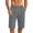 Dark Gray, variant on Fwqbns Men's Casual Quick Dry Summer Beach Shorts Drawstring Lightweight Shorts with Pockets for Vacation Beach Black