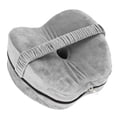thumbnail image 3 of Almohada El Dormir De La Pierna, Almohada Lavable Favorable De La Rodilla De La Espuma De La Memoria De La Cubierta Para La Oficina ANGGREK Gris, 3 of 8
