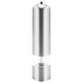 thumbnail image 2 of Dianli Automatic Pepper Grinder, Stainless Steel Electric Mill with Adjustable Coarseness, One-Handed Operation, Refillable, Battery Operated (Batteries Not Included), Black/Silver, 2 of 6