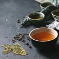 thumbnail image 4 of Solid Copper Koi Antique Feng Shui Handicraft Tea Pet Brass Carp Ornaments, 4 of 6
