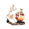 thumbnail image 4 of Estatua de alce Perfecl Decoración Feng Shui Figura decorativa Adorno de escritorio 32 cm x 7,7 cm x 34 cm, 4 of 8