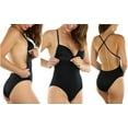 thumbnail image 3 of ToBeInStyle Women's Backless Bikini Brief Bodysuit Shaper - Black - 36D, 3 of 7