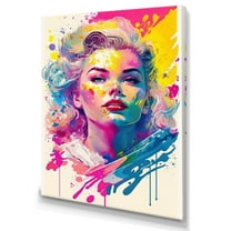 Designart Hollywood Bombsell III Canvas Wall Art