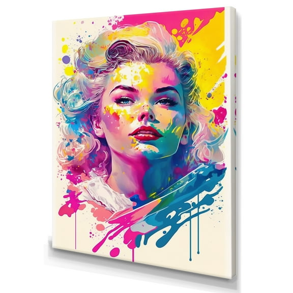 Designart Hollywood Bombsell III Canvas Wall Art