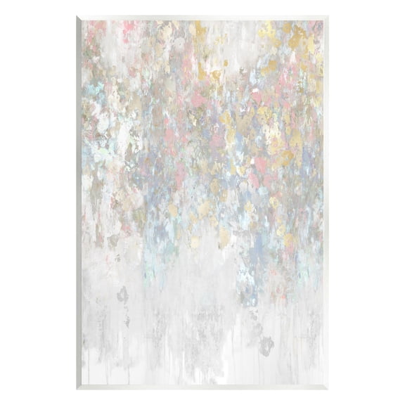 Stupell Industries Pastel & Glam Abstract Abstract Painting Unframed Art Print Wall Art, 10 x 15