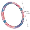 thumbnail image 4 of Flamingo 14.5 Inch Printing PVC Leather Auto Accessories Steering Wheel Cover Car Wheel Covers Car Wheel Cover, 4 of 6
