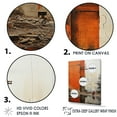 thumbnail image 3 of Designart "Russet Resilience In Factory Scenery I" Factories Floater Framed Wall Art Living Room, 3 of 5