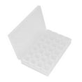 thumbnail image 1 of 28 Slots Plastic Storage Box Diamond Painting Kits Nail Beauty Rhinestone Tools Beads Storage Box Case Organizer Holder, 1 of 5