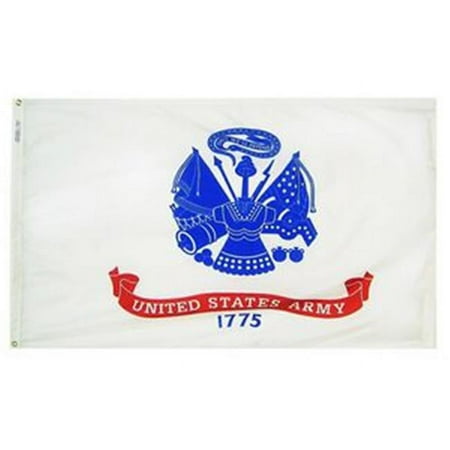 Annin Flagmakers 600 5 ft. X 8 ft. Nyl-Glo U.S. Army Flag