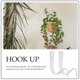thumbnail image 3 of unbranded 2Ud Soporte Metálico Para Colgar Faroles Plantas Y Objetos Decorativos En Pared, 3 of 8