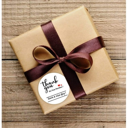 Thank You for Your Purchase Stickers,Thank You Labels with Lines,Writable Stickers for Business ...