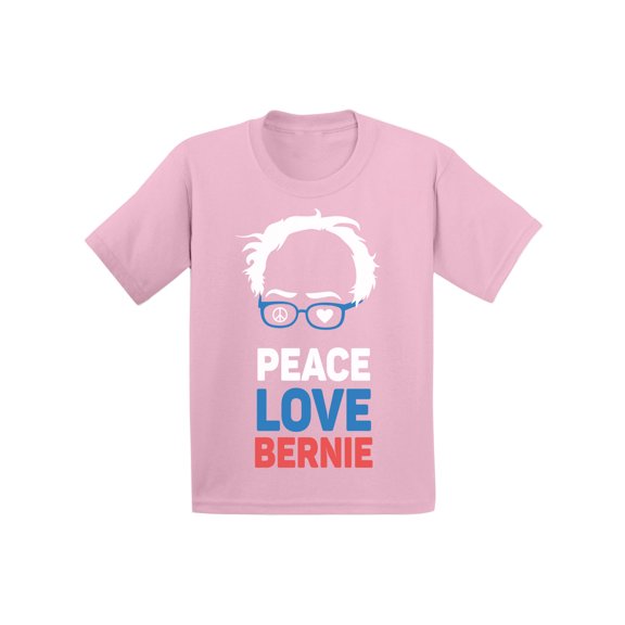 Awkward Styles Bern T-Shirt for Boys Peace Love Bernie Baby Shirt for Girls