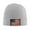 Gray, variant on Retro Us America Flag Winter Beanie Hats for Men Women Warm Cozy Knitted Cuffed Skull Cap Black