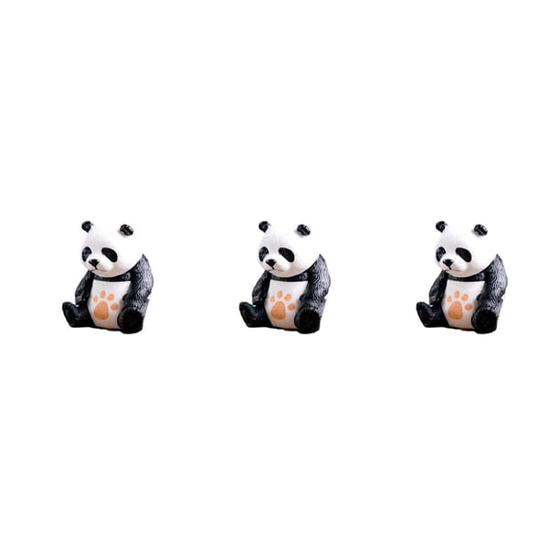 Adornos de pastel de juguete Inteprter Panda PVC Tipo 1
